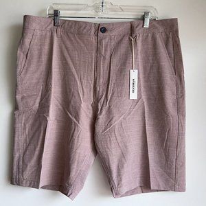 NWT Devereux Men's Cruiser Hybrid Golf Shorts in Dusk Size 38